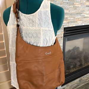 COACH convertible hobo bag